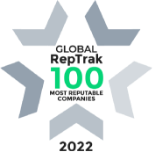 Global RepTrak 100 Most Reputable Companies 2022 Logo